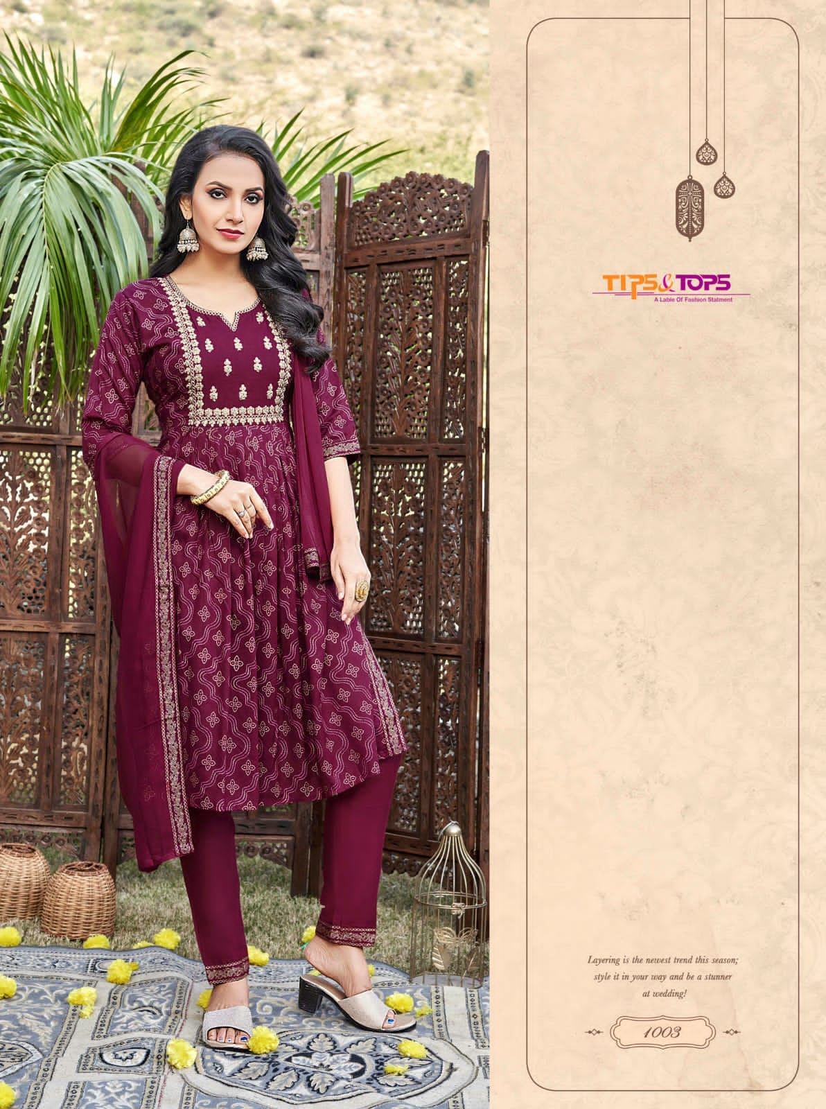 Tips And Tops Gungun Heavy Festive Wear Wholesale Readymade Suits 